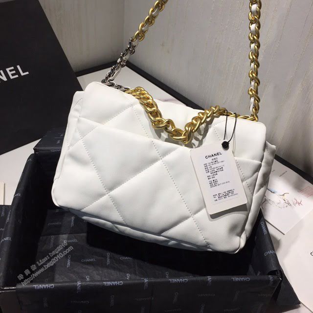 Chanel女包 Chanel秋冬19Bag 小香迷菱格紋 Chanel口蓋包 Chanel鏈條包手拎斜挎包  djc3913